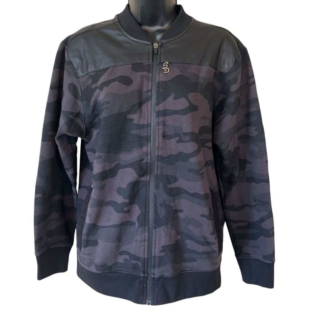 Superdry men’s camouflage full zip jacket